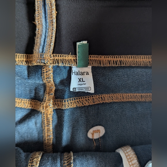 Women's Halara High-Waisted Wide Leg Jeans Size XL - Picture 5 of 12